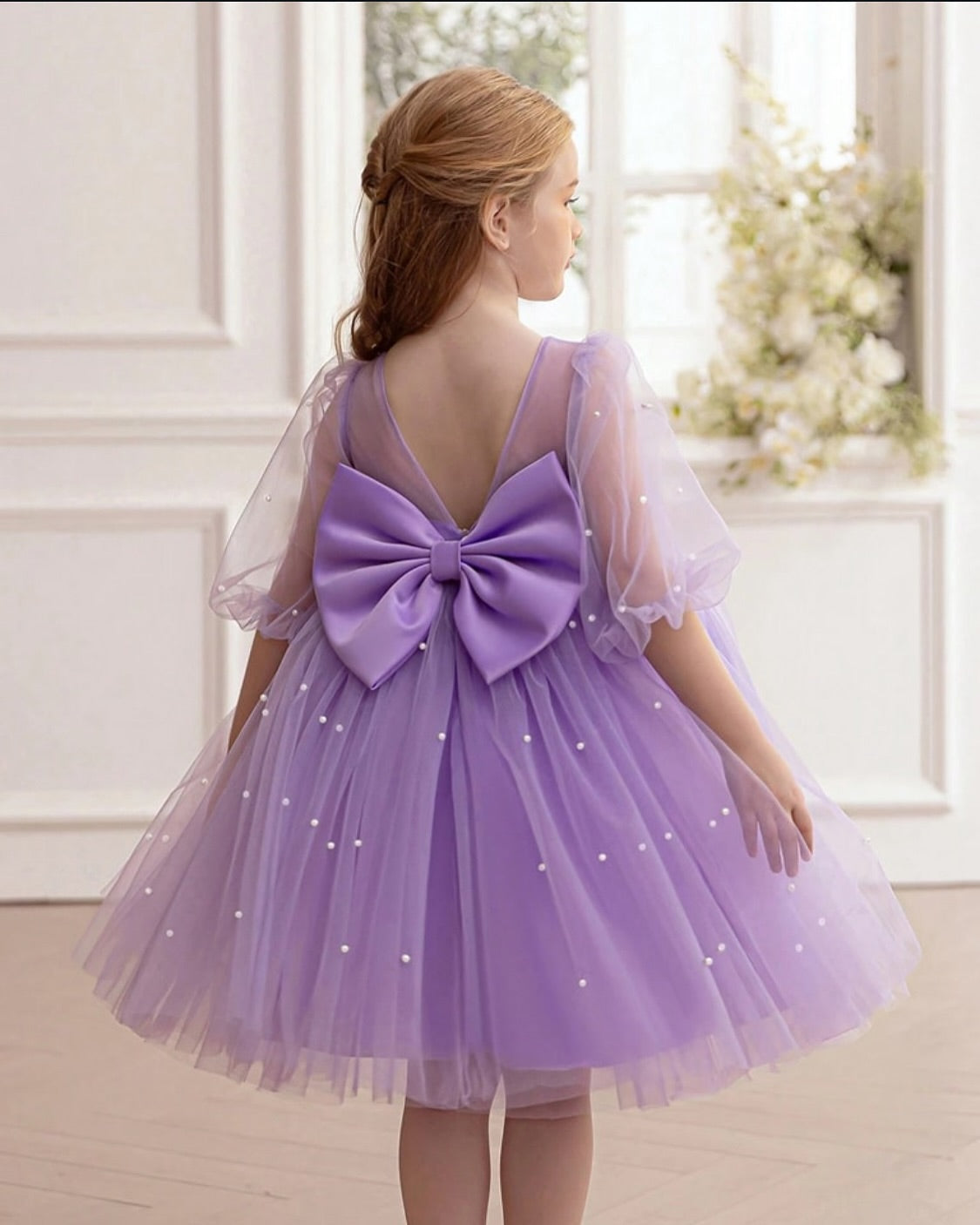 Classy Baby Dress With Bow