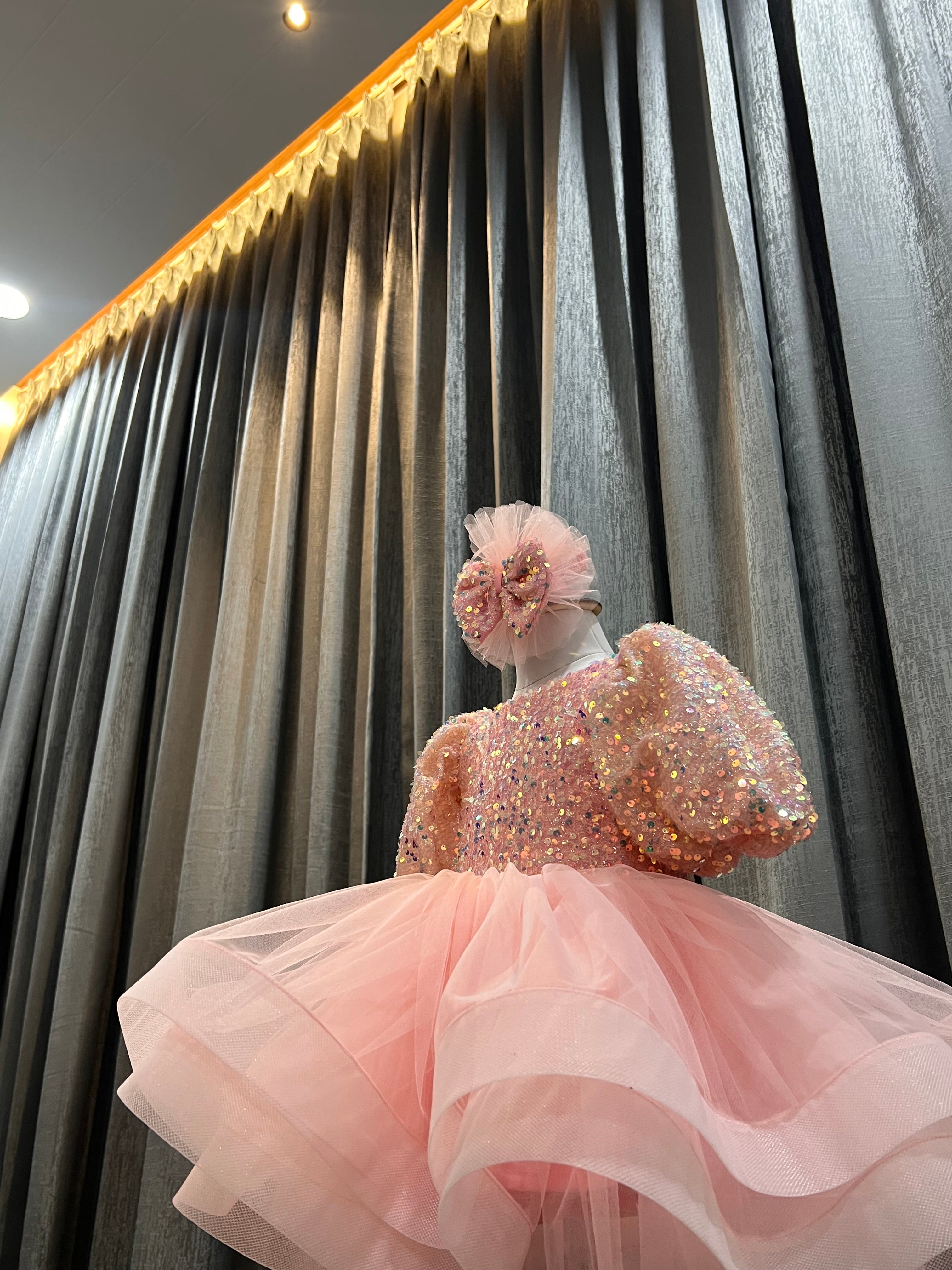 Amazing Rainbow Sequence Birthday Dress