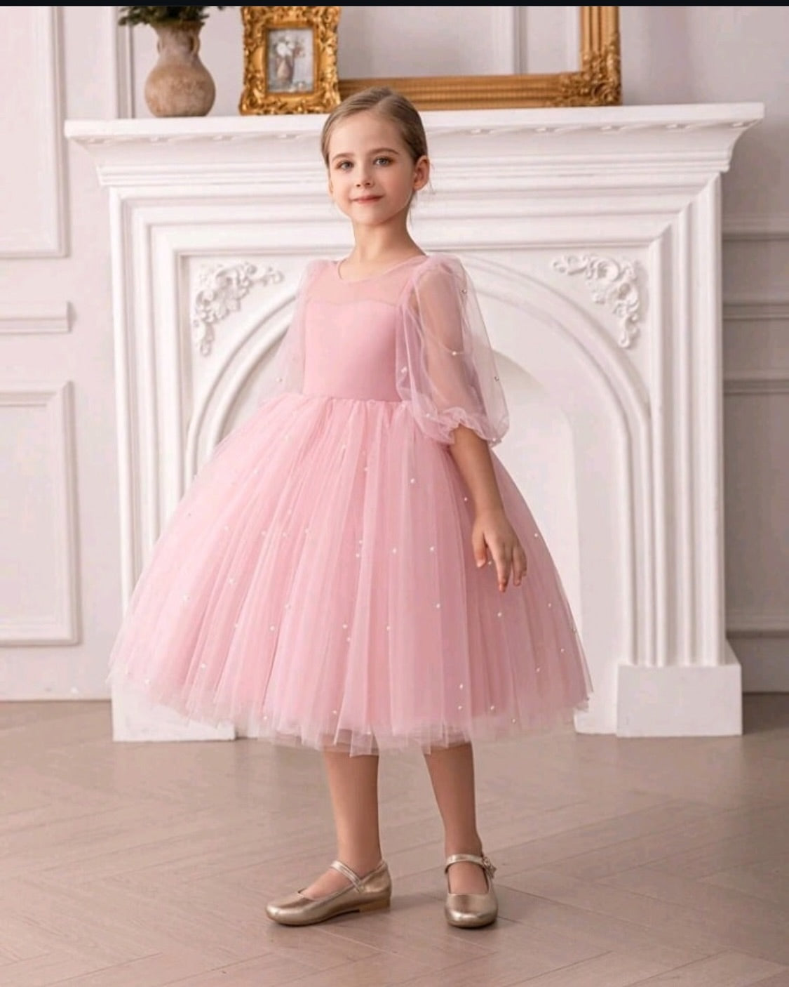 Classy Baby Dress With Bow