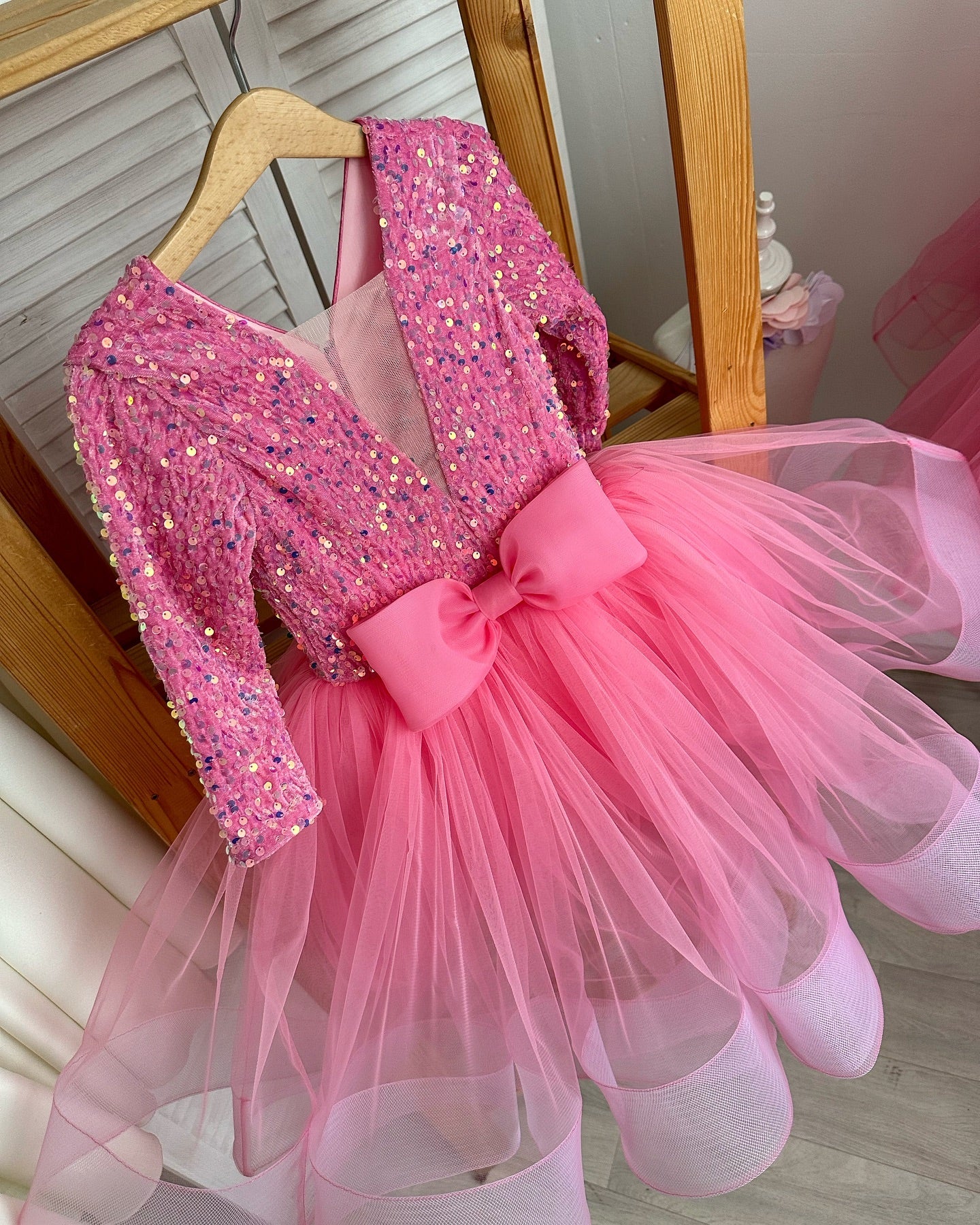 Beautiful Barbie Color Very Lush Sequence Skirt