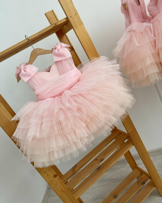 Classy Baby Pink Colour Dress