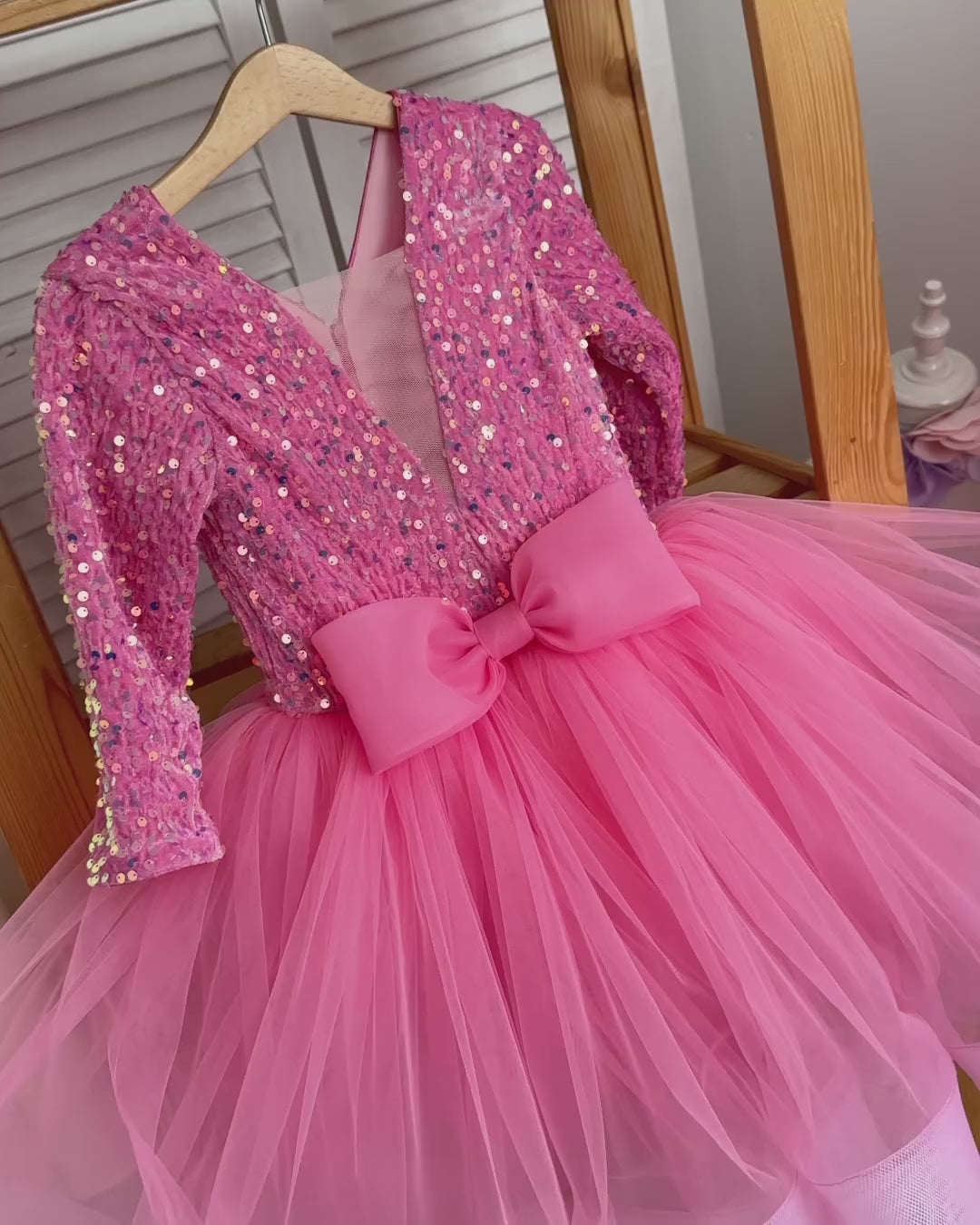 Beautiful Barbie Color Very Lush Sequence Skirt